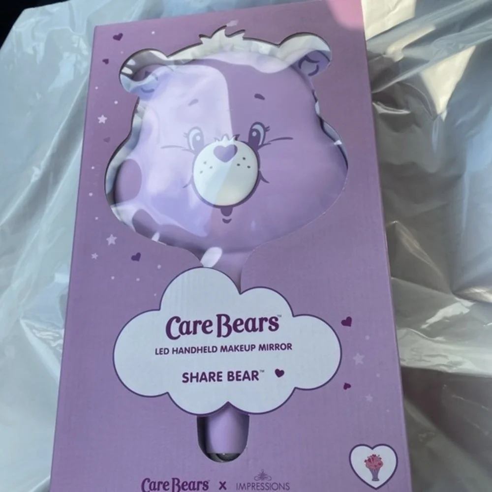 Care Bears Led Handheld Makeup Mirror, Share Bear New! 3588‎